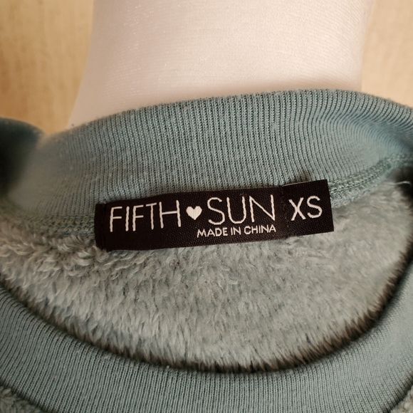 Fifth Sun Pale Green Women's Tops Size XS - Picture 2 of 11